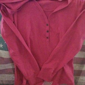 Lady's Long Sleeve Hoodie T-Shirt